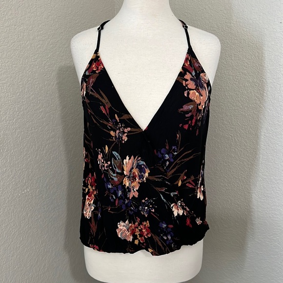 Pink Clover Tops - PINK CLOVER floral adjustable tank top